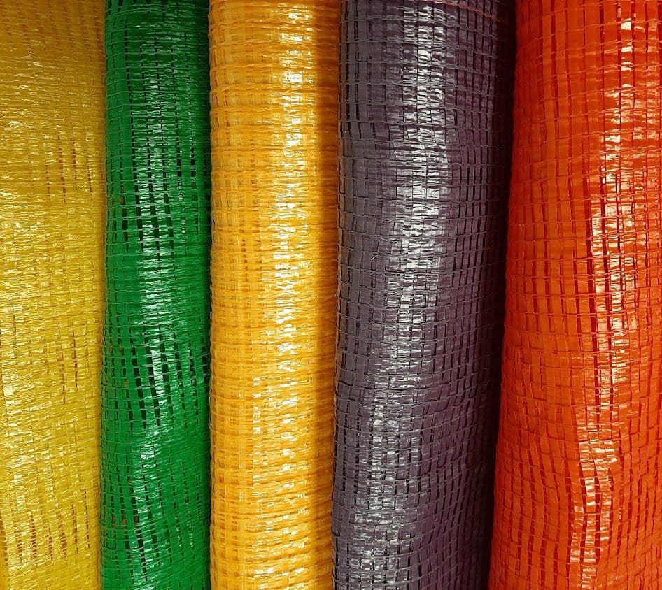 Mesh Bags - UV-Treated, Rot-Proof, Professional-Grade Reusable Polypropylene Net Bags for Firewood, Fruit, Vegetables and More