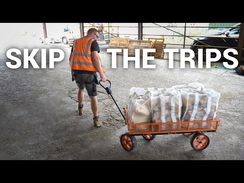 Forest Master Garden Trolley Cart: Heavy-Duty Hauling for Logs, Landscaping, and Every Outdoor Job