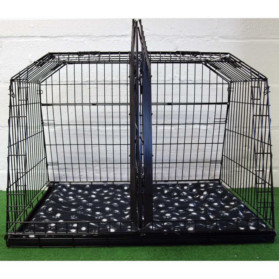Arrow FORD SMAX SLOPED 4x4 ESTATE CAR DOG CAGE TRAVEL CRATE PUPPY BOOT GUARD CAGES 