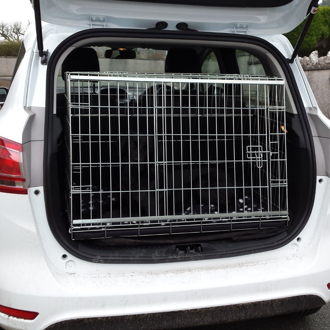 Arrow CITROEN BERLINGO MULTI 4x4 ESTATE SLOPED CAR DOG CAGE TRAVEL CRATE PUPPY BOOT GUARD CAGES 