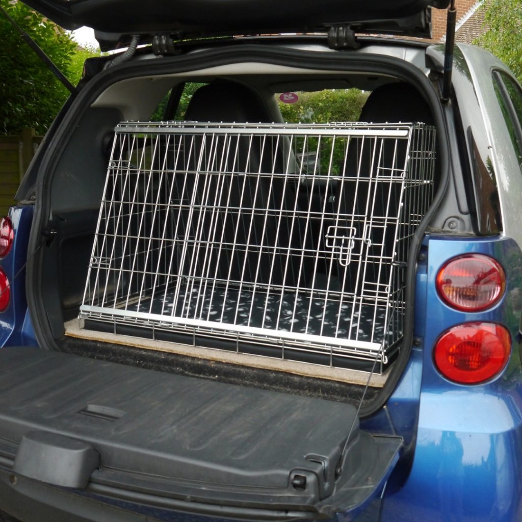 Pet World Car Dog Cage Crate Smart Car ForTwo 2007 2014 ArrowsUK