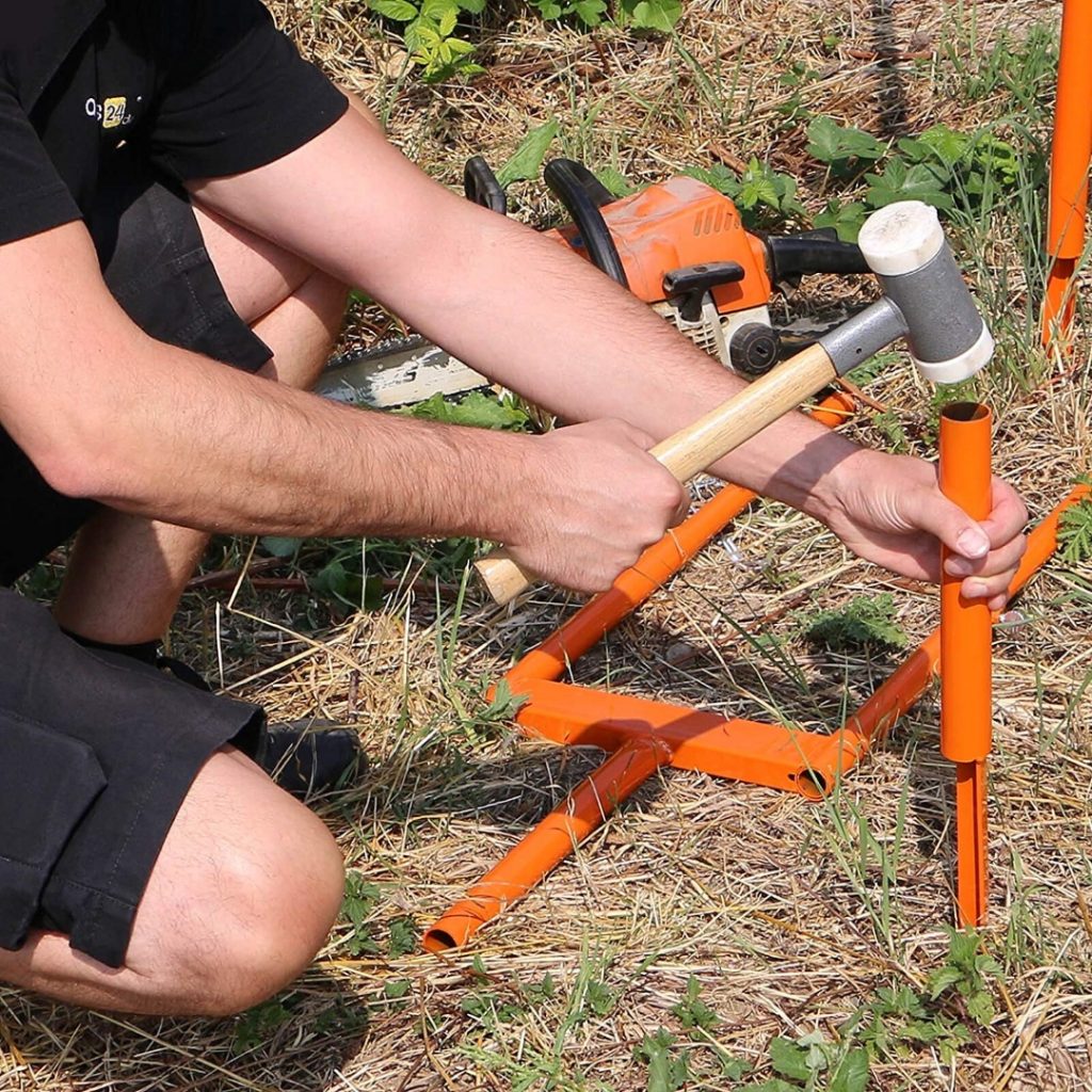 Bulk Log Stand Spike Saw Horse Chainsaw Log Holder ArrowsUK