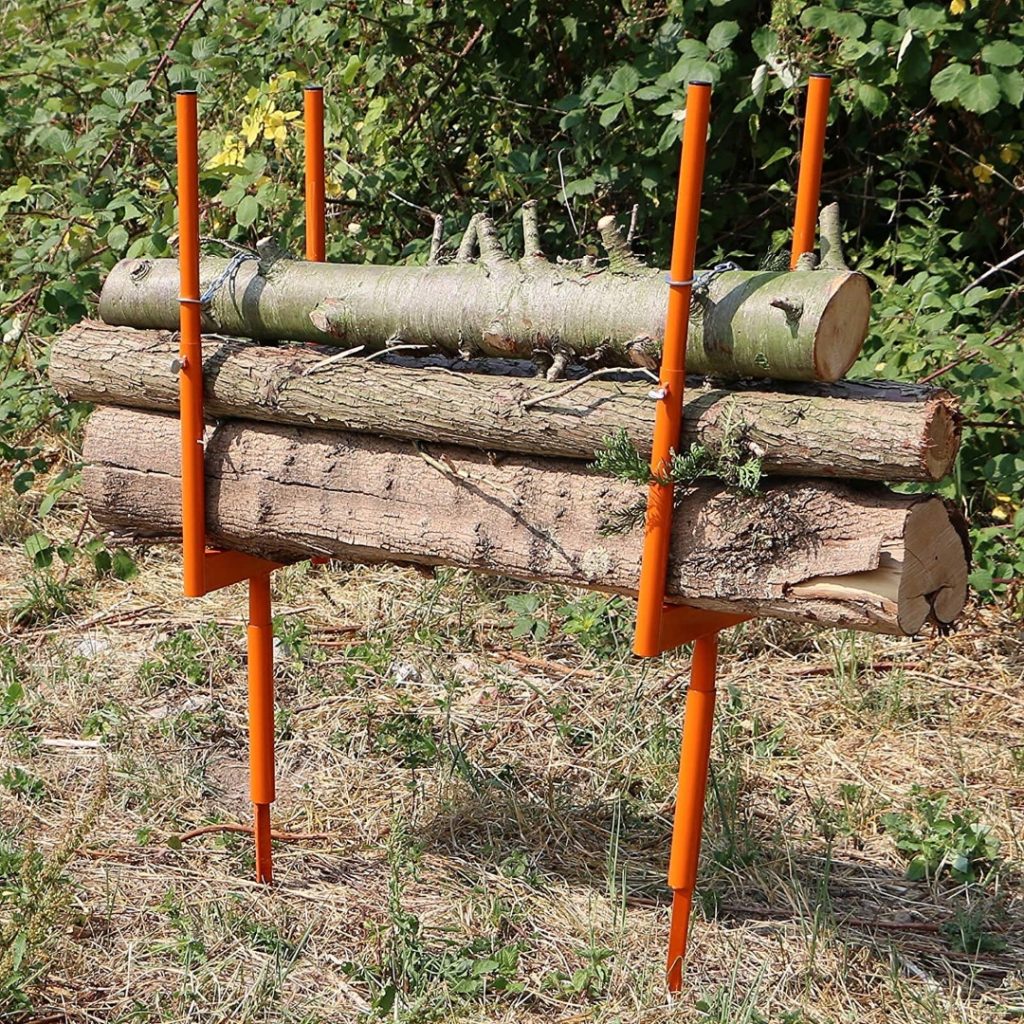 Bulk Log Stand Spike Saw Horse Chainsaw Log Holder ArrowsUK