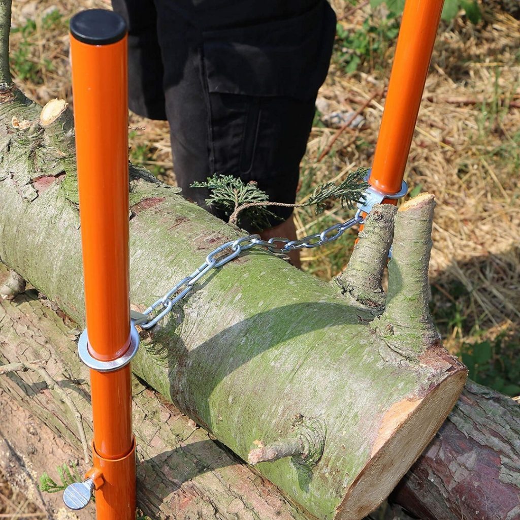 Bulk Log Stand Spike Saw Horse Chainsaw Log Holder ArrowsUK