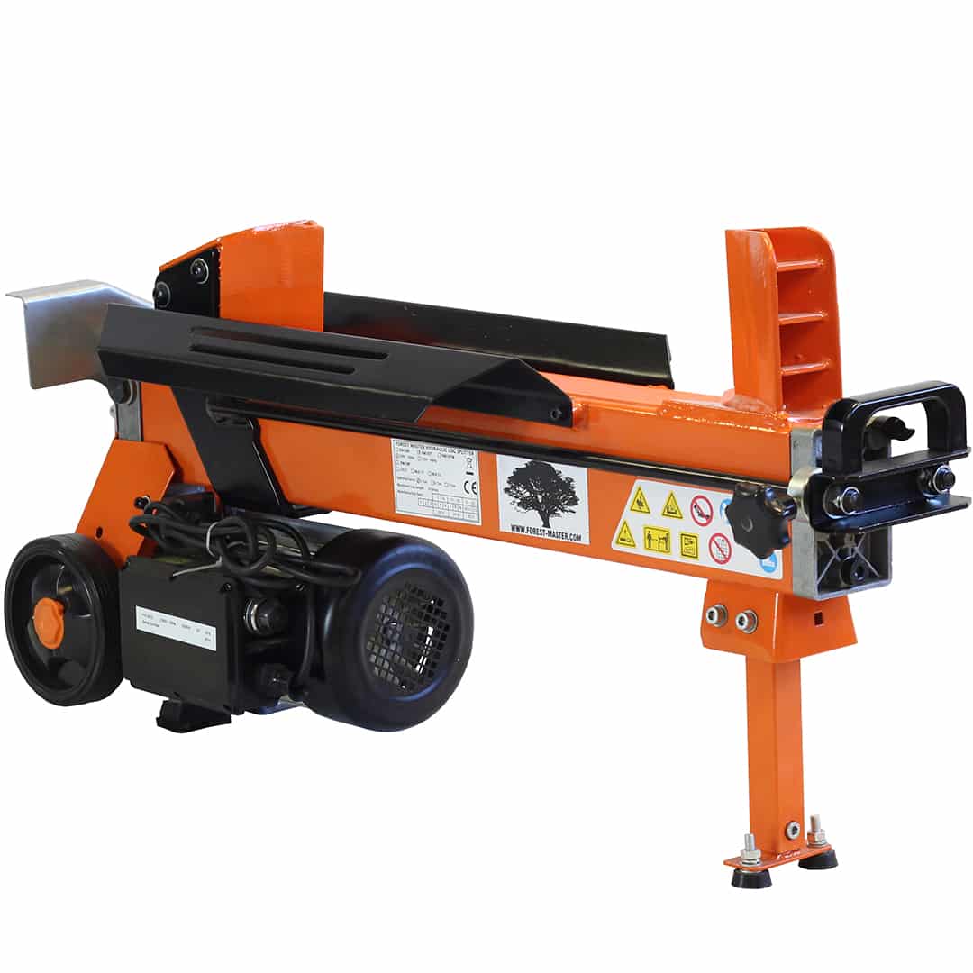 7 Ton Electric Log Splitter Twin Blade Ramstop Arrows
