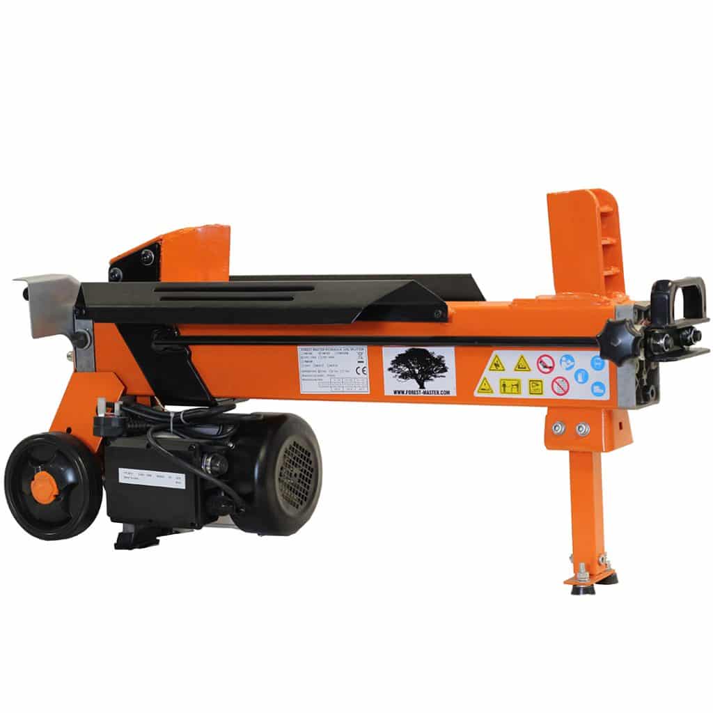 Forest Master FM10D 5 Ton Electric Log Splitter Duocut Blade Ramstop