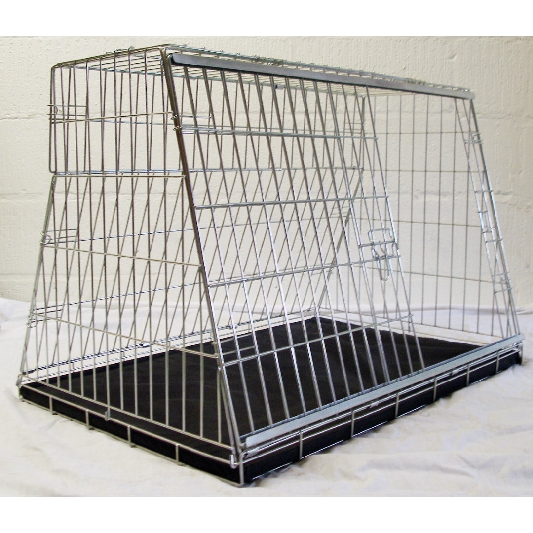 PET WORLD VAUXHALL ASTRA 04-10 SLOPING CAR DOG CAGE BOOT TRAVEL CRATE PUPPY
