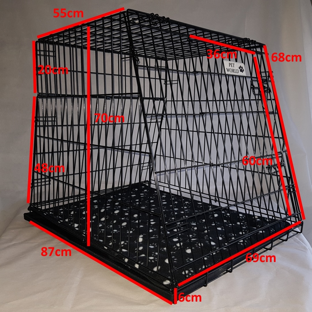 Arrow SAAB 93 SPORTSWAGON SLOPED ESTATE 4x4 CAR DOG CAGE TRAVEL CRATE PUPPY BOOT GUARD CAGES 