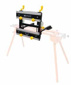 PORTABLE TILTING ADJUSTABLE WORKMATE MITRESAW STAND ATTACHMENT WORKBENCH 