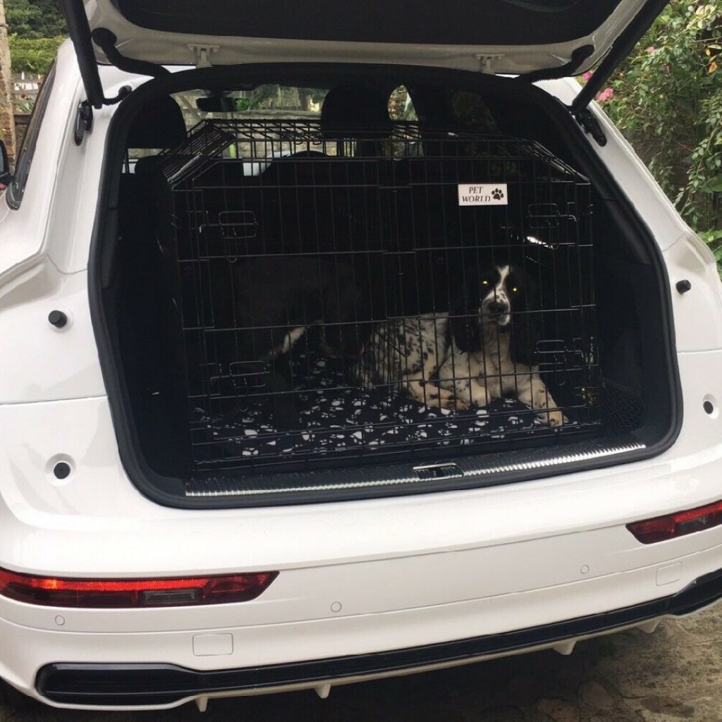 CAR DOG TRAVEL CRATE AUDI Q5 AVANT ArrowsUK