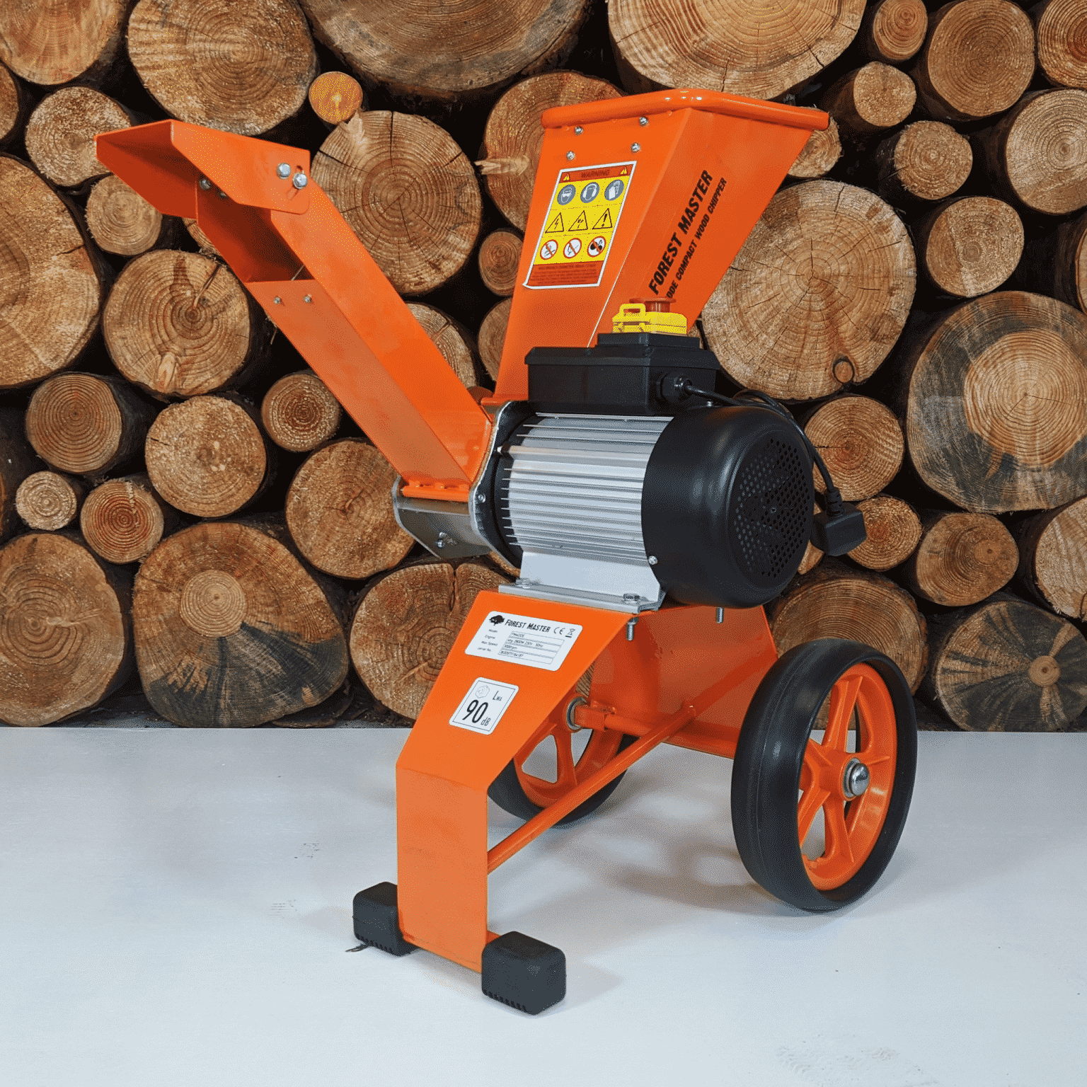 Forest Master 4HP Electric Garden Shredder & Wood Chipper Compact FM4DDE