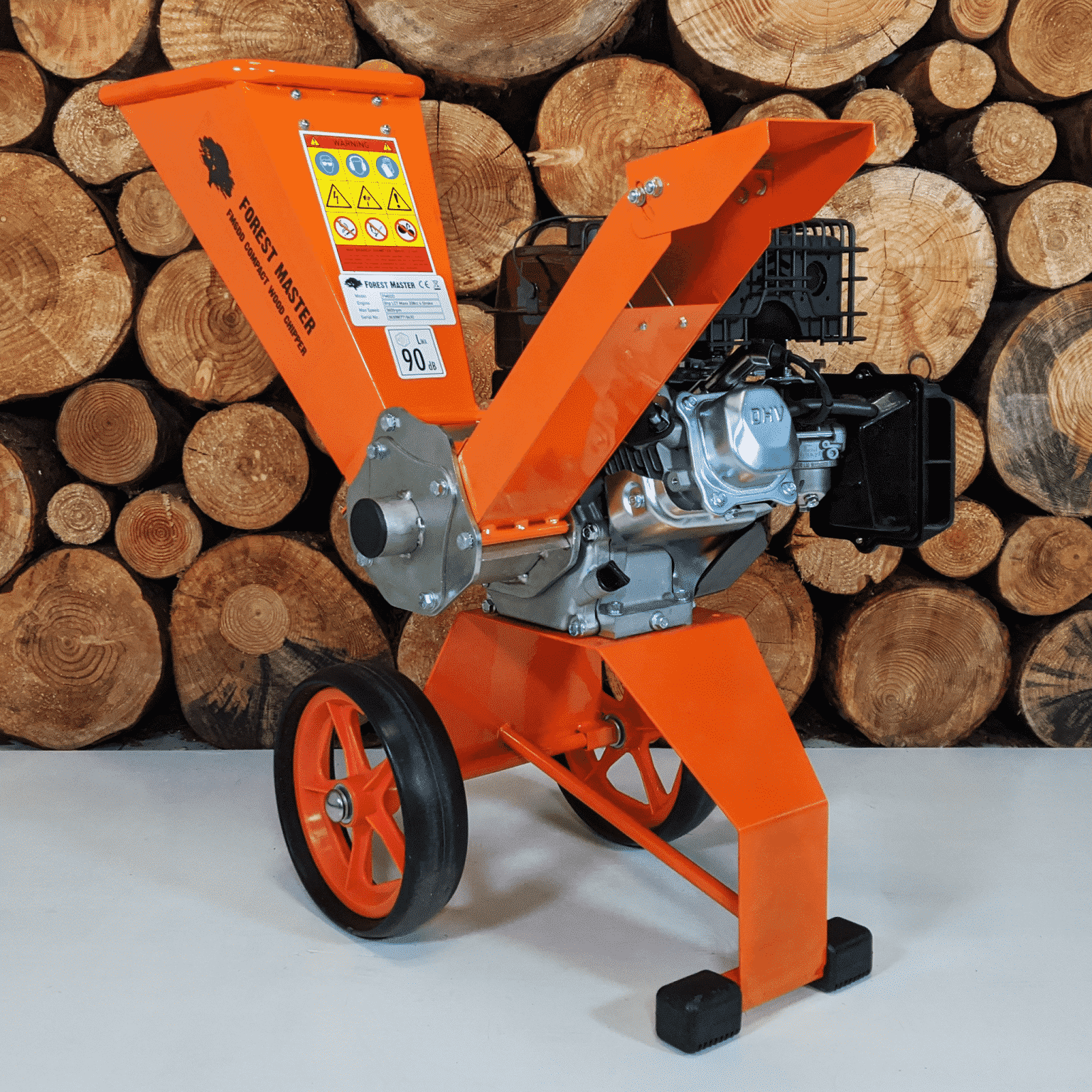 Forest Master Compact 6hp Petrol Wood Chipper FM6DD ArrowsUK