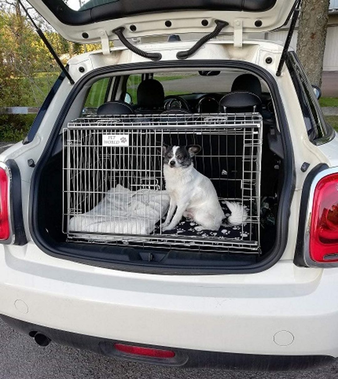Mini One, Car Dog Cage, Pet Travel Crate for Mini