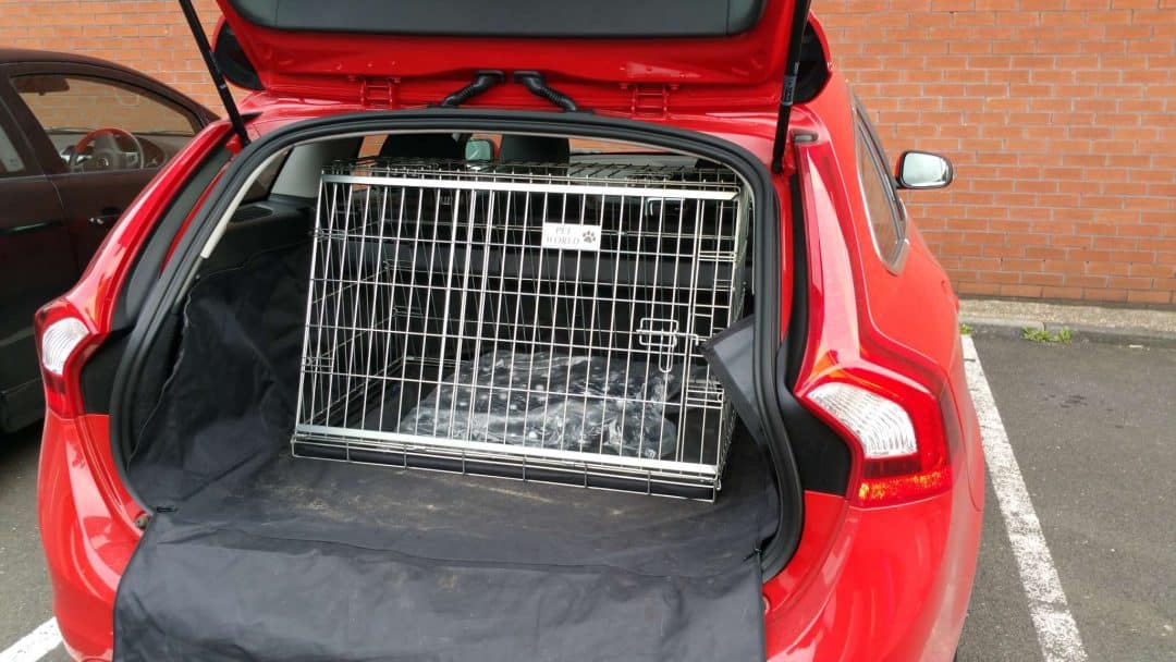 Volvo V60, Car Dog Cage, Pet Travel Crate