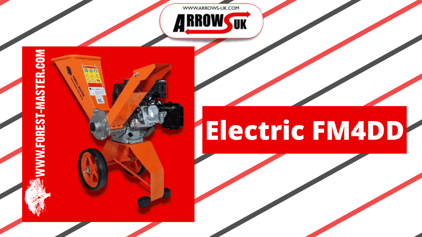 Electric Wood Chipper, Petrol, Forest Master, Forestry, Garden