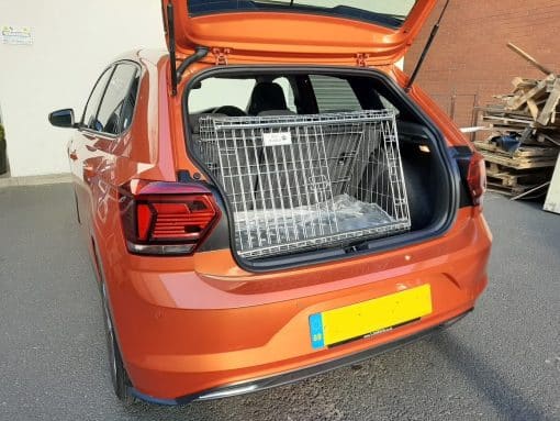 volkswagen polo 68 dog crate