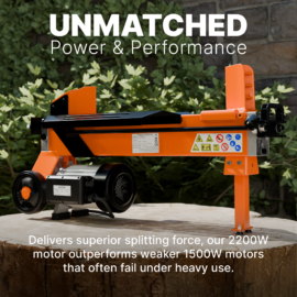 Unmatched log splitter power and performance