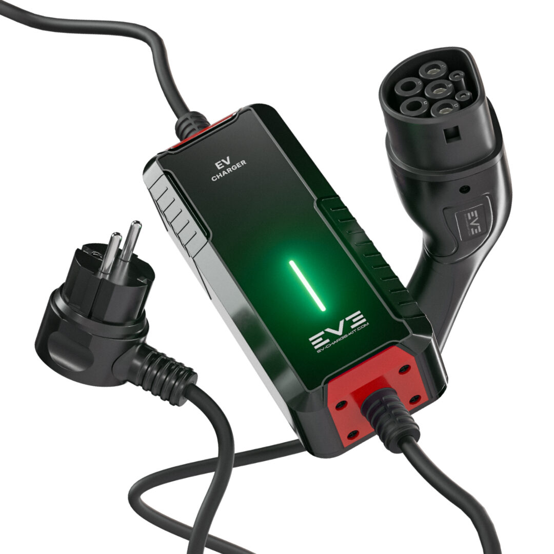 POWER16 Series - Type 2 EV Charger | 16A Fixed Current, Plug & Play Simplicity, Weatherproof, EU Plug