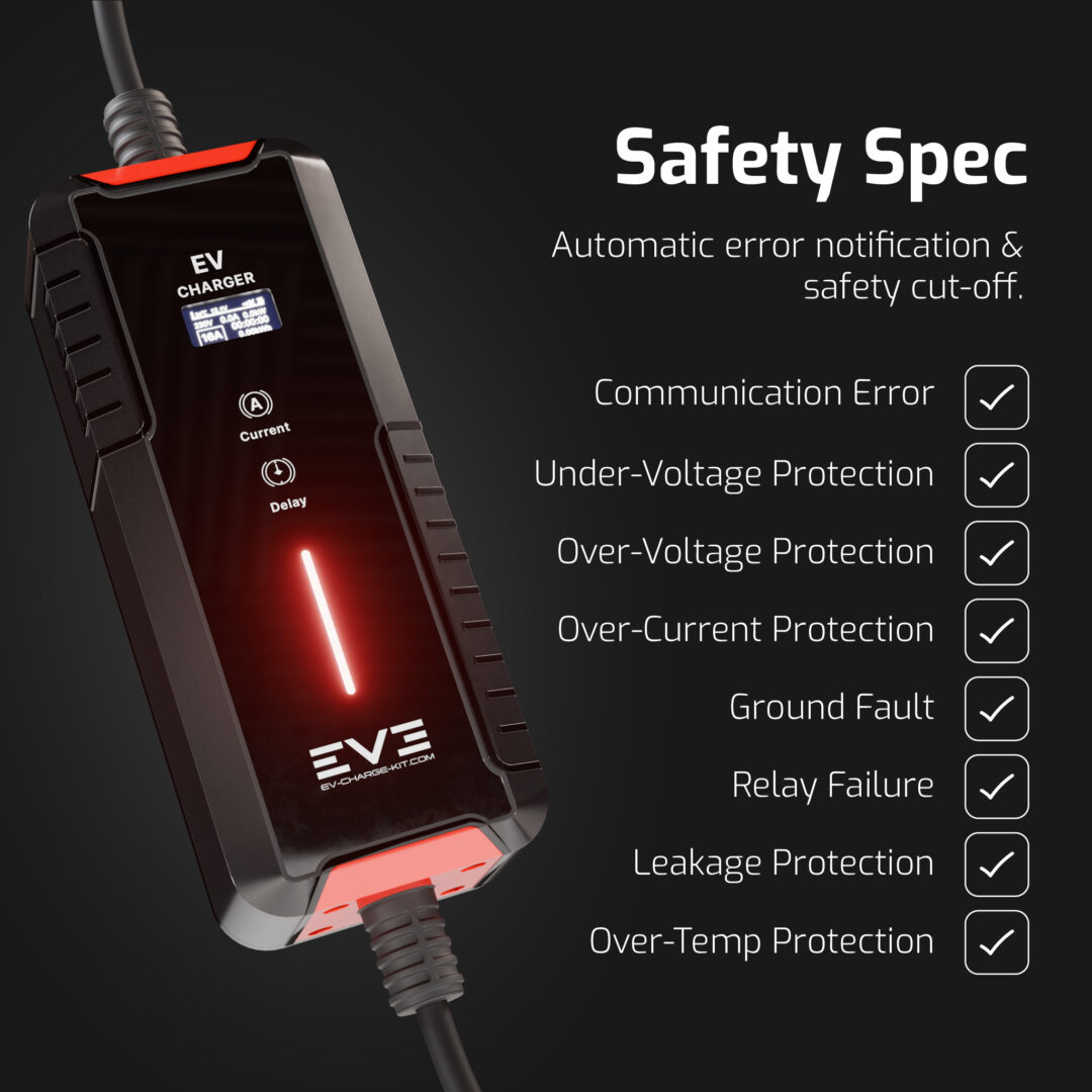 SMART16 Series – Type 2 EV Charger | Adjustable 6A–16A, Smart Connectivity, Weatherproof, EU Plug - Image 5