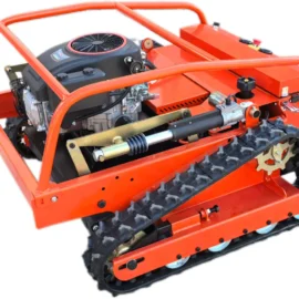 LM-800 Remote Control Petrol Lawn Mower – 16hp RC Lawnmower with Tracks | 800mm Cutting Width for Slopes & Rough Terrain