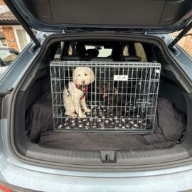 Alternative view of Pet World Car Dog Cage Travel Crate - Audi Q4 e-Tron Car Dog Crate Hatchback 36"